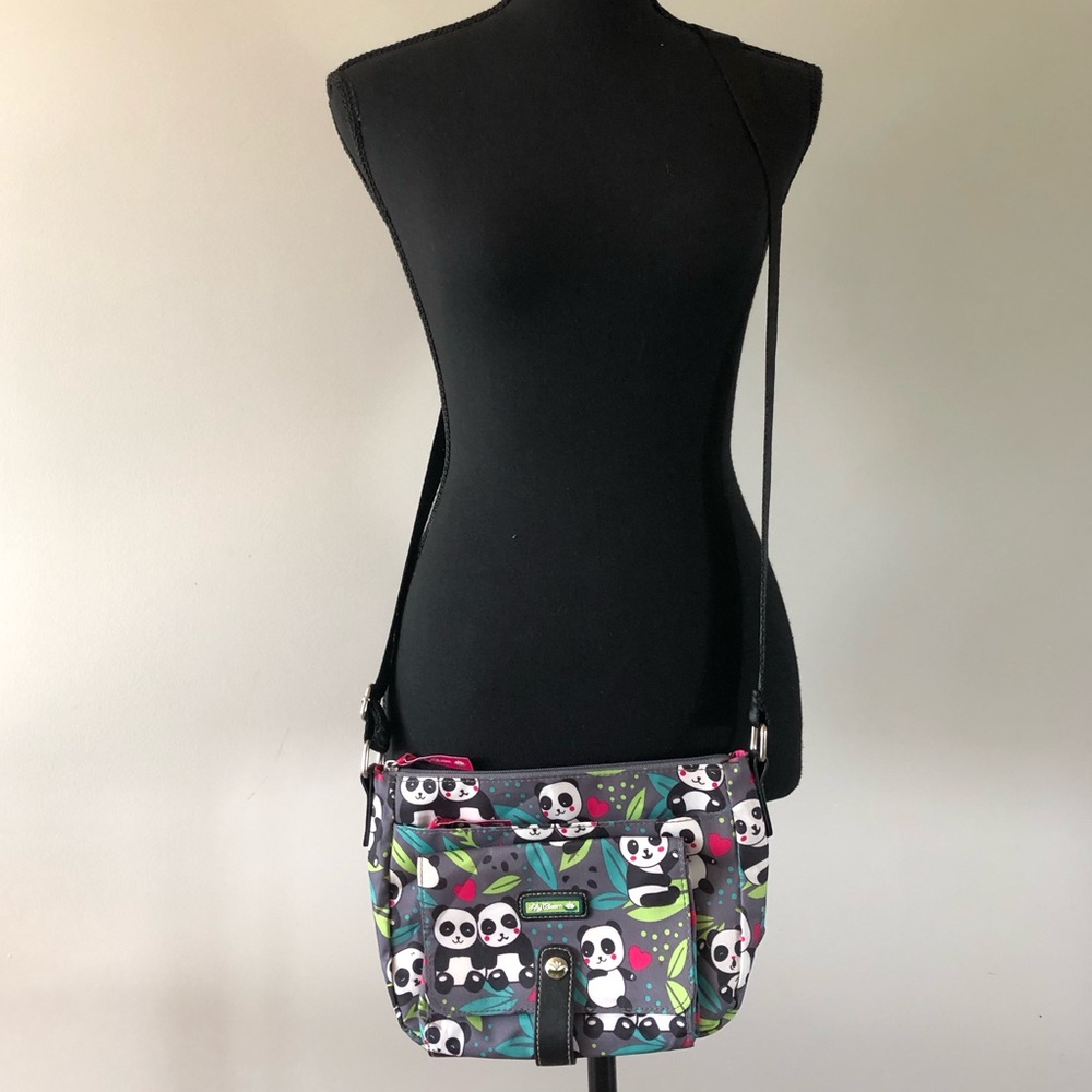 Women’s Lily Bloom Panda Pop Print Small Crossbody Bag